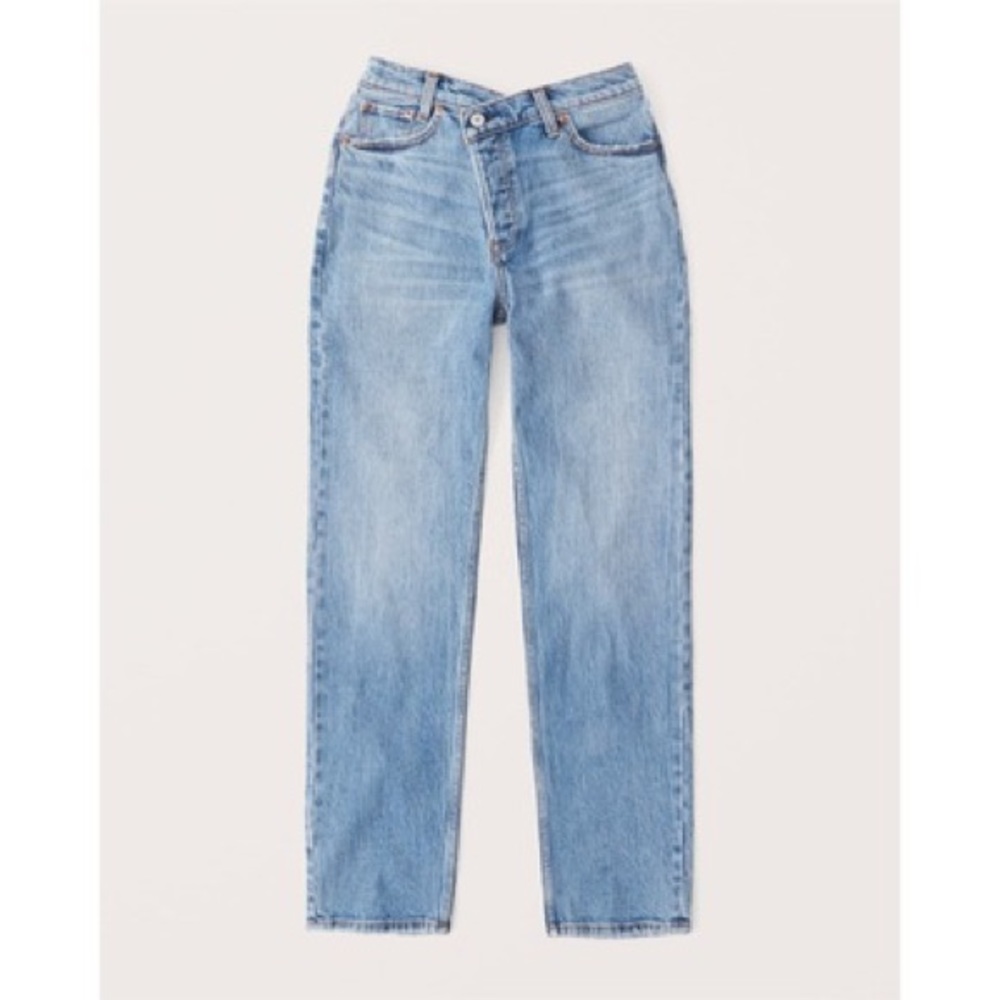 Abercrombie High Rise Dad Jeans